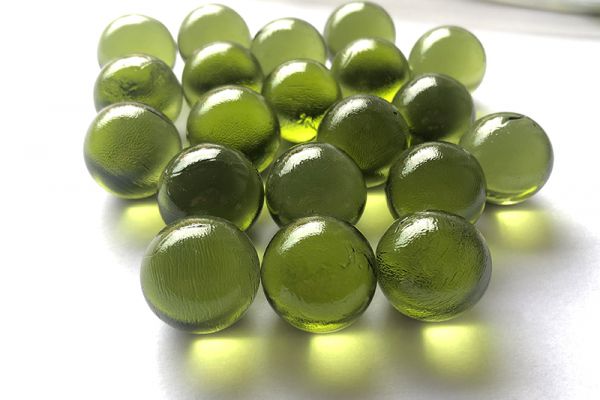 Alkali free glass balls